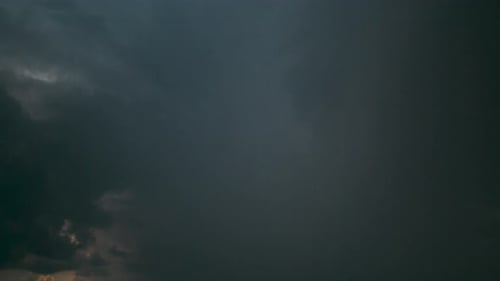 Rain Heavy Clouds Give Way To White Fluffy Clouds Timelapse Dark Blue Cloudy Rainy Sky Sky Natural