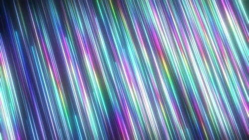 Dynamic Diagonal Neon Lines Loopable Background