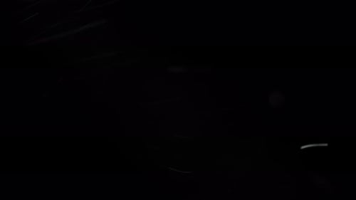 Particles moving fast in the dark