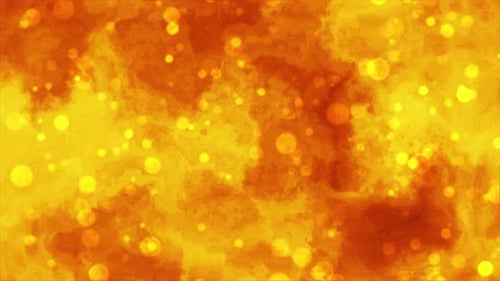 4K Gold Particle Bokeh Effect | Luxury Abstract Background Loop