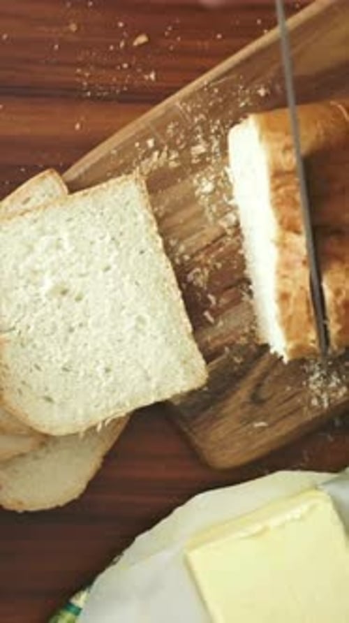 Vertical View Of Sandwich