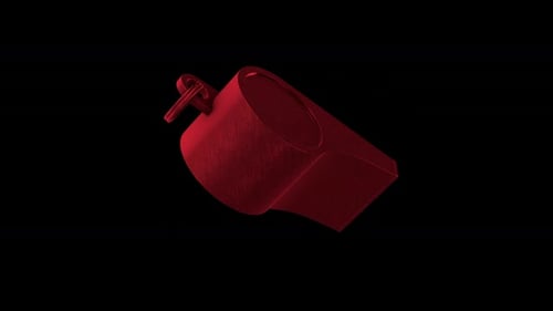 Alpha Official Whistle Referee Sport Sound Game Match Time Blowing Whistleblower Soccer Football