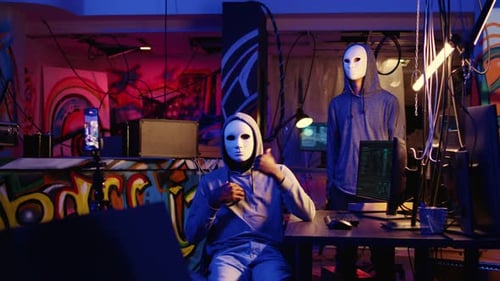 Terrorists Film Ransom Video
