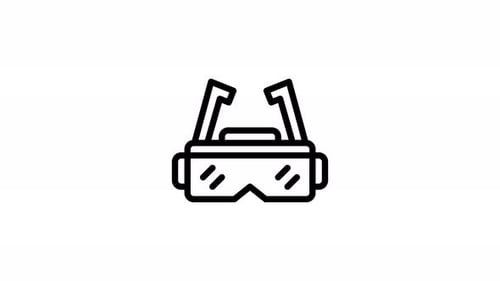 workshop line icon animation