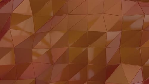 Animated Geometric Low Poly Background Loop