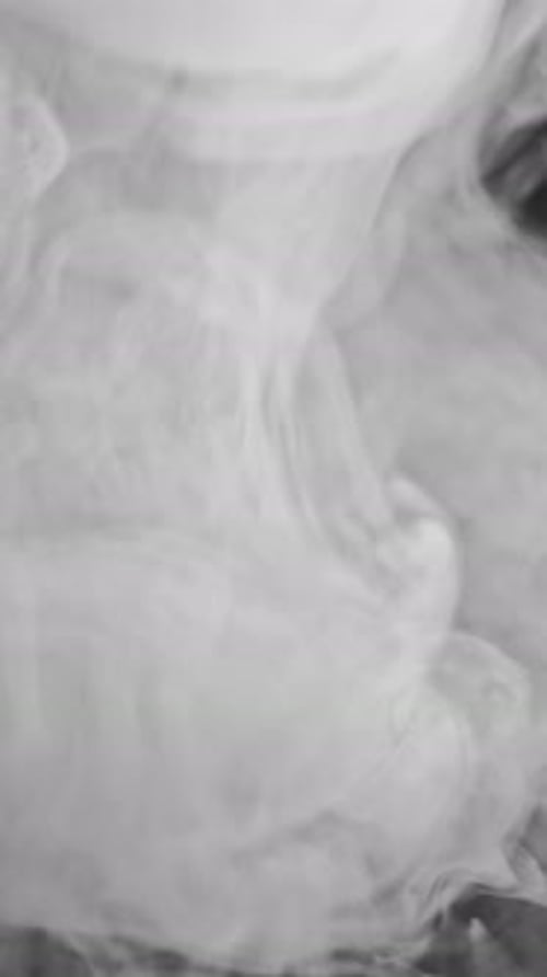 Vertical Smoke Background Vapor Cloud White Fume