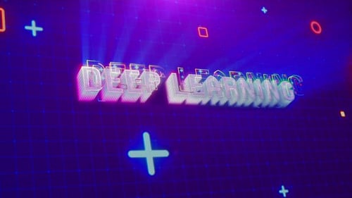 Deep Learning Digital Technology Background