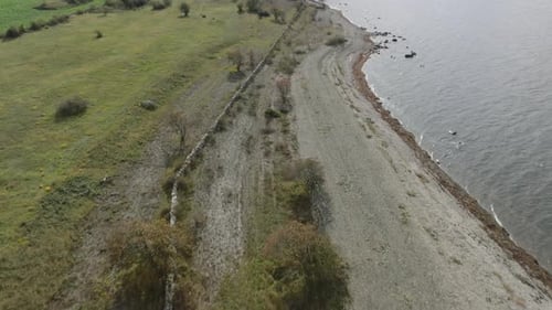 Autumn Coastal Landscapes in Sweden – 4K Drone Footage