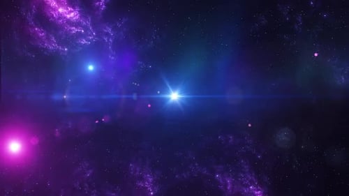 Deep Space Nebula Animation