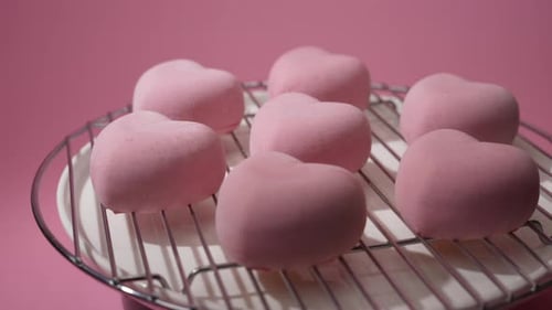 Pink Sweet Valentines in a Pastry Shop