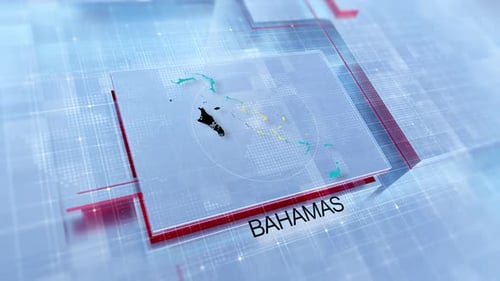 Visualización del mapa de Bahamas