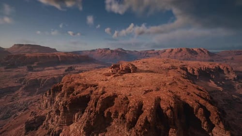 Grand Canyon in Arizona at Sunny Day