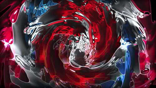 Mystical Liquid Glass Abstract Moving Liquid | Visual Illusions and Moving Waves