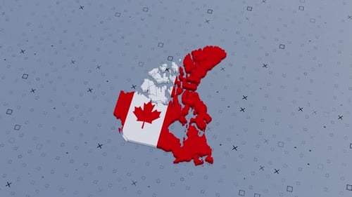 Canada Political Border