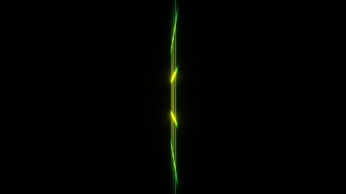 Green To Yellow Colored Grid Background Loop Animation With 360 Degree Rotation In 1080Hd