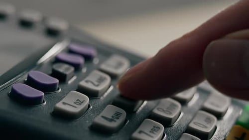 Turismo, consultor experimentado paga el viaje mediante transferencia bancaria con un terminal Electrónico