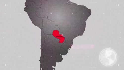 Modern Animated World Map Zoom UI with Country Highlight