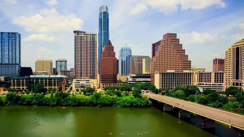 Breathtaking And Beautiful View Of Austin, Tx