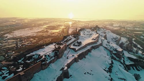 Historical Castle Sunset