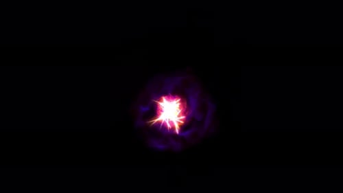 Colorful Plasma Energy Burst Animation