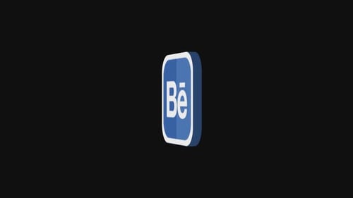 social media icon motion graphic