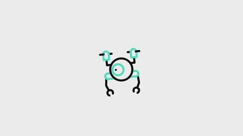 Drone Animated Icon