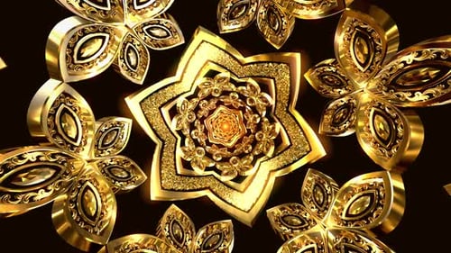 Golden Flower Tunnel