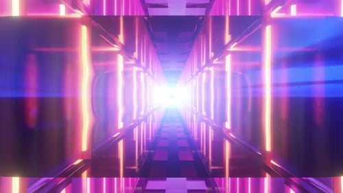 Vj 3d render cinematic background, futuristic enless loop50