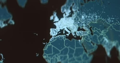 Ataques cibernéticos globais originários e direcionados à Europa