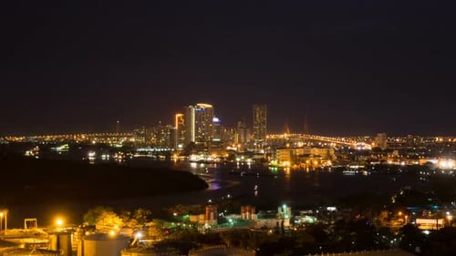 Bela noite da cidade