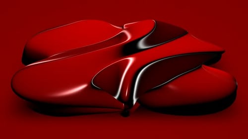 Hintergrund mit roter Plasmaplatte, einzigartiges Design, Reflexion, 3D-Render, exklusiv