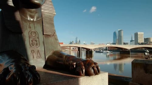 Agulha de Cleópatra no centro de Londres