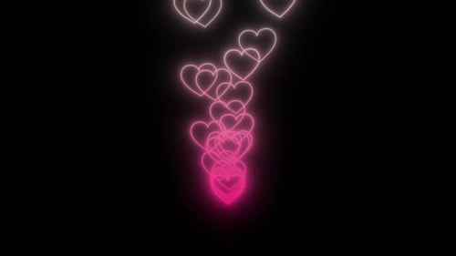 Love button motion graphic. Heart fly up. Follower like support. Stream reactions in social media.