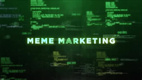 Futuristic Digital Code Text Reveal for Technology Concepts