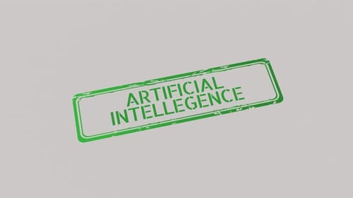 ARTIFICIAL INTELLIGENCE Stamp