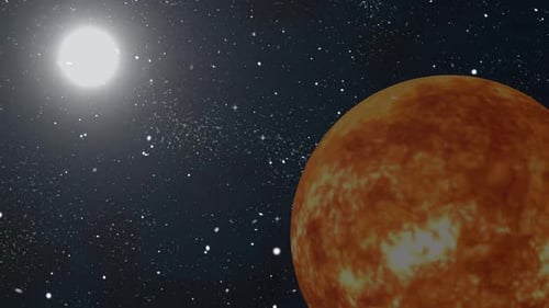 Sonnenplanet animiert
