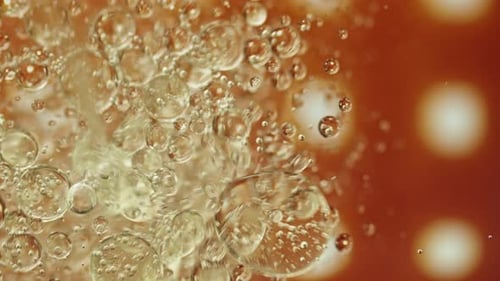 Abstract Colorful And Shiny Oil Bubbles Circles Background 15