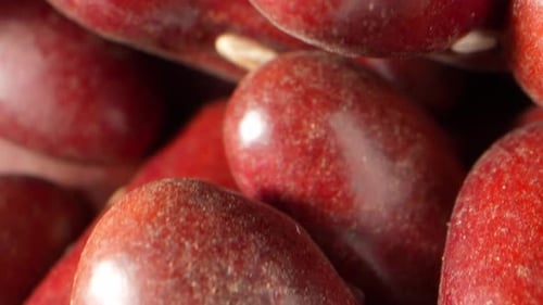 Close Up of Dark Red Kidney Beans