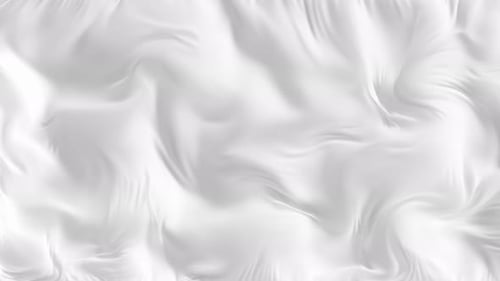 Seamless Loop of Abstract Flowing White Fabric Texture