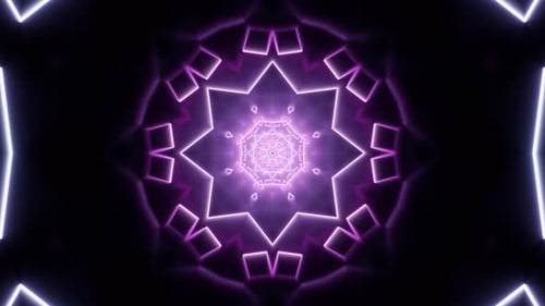 Fraktaler Lichtwellen-Hintergrund
