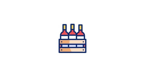Wine Animated Icon