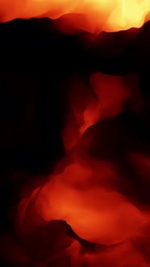 Un llamativo y cautivador diseño de fondo abstracto dinámico de llamas y humo