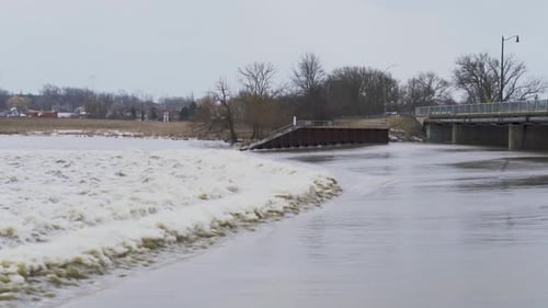 Spring runoff, Flooding