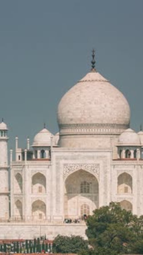 Le Taj Mahal à Agra, dans l'Uttar