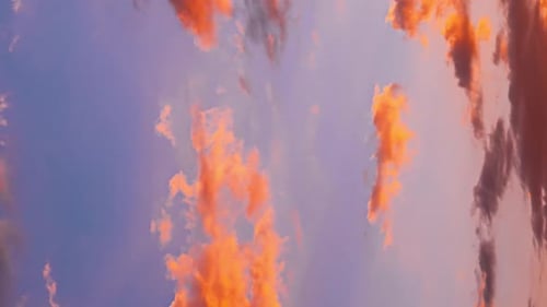 Sunset Bright Dramatic Sky Scenic