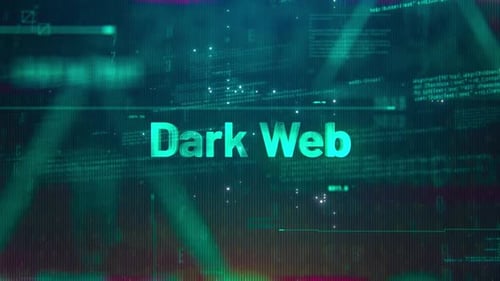 Digital Code Animation Background with Futuristic Data Streams