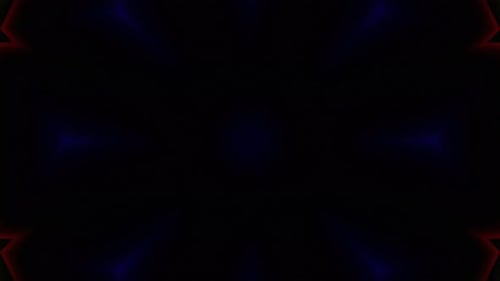 Dynamic Colorful Neon Geometric Light Tunnel Background