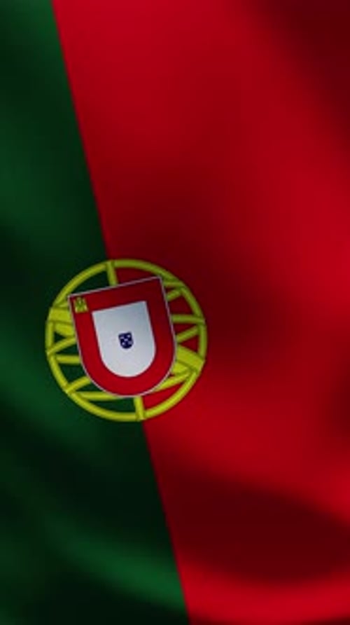 Flag Of Portugal 04 4K