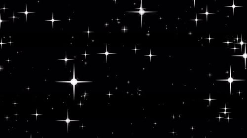 Fondo de luces con purpurina de partículas, Loop V3