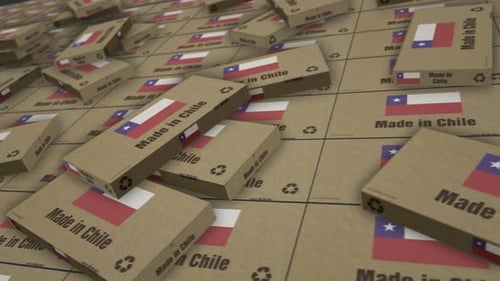 Made in Chile box pack production loopable seamless